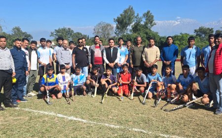 कांगड़ा में हॉकी के 100 साल पूरे, जय मां बज्रेश्वरी क्लब ने कराई रोमांचक प्रतियोगिता