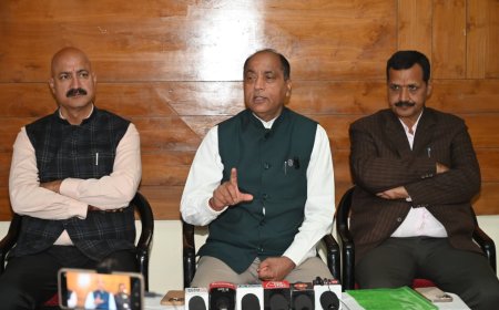 मुख्यमंत्री आपदा राहत मंच से भड़ास निकाल रहे हैं: जयराम ठाकुर