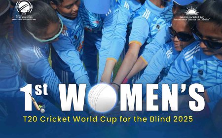 भारत ने पहली Women's T20 Blind World Cup में श्रीलंका को 10 विकेट से हराया