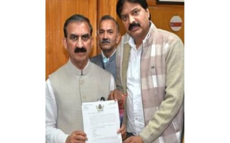 धर्मशाला में 6 नए पटवार सर्कल खोलने की मांग, जग्गी ने सौंपी मुख्यमंत्री को सूची