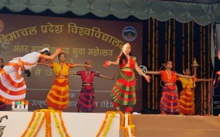 ऊना में शुरू हुआ HPU का युवा महोत्सव, 800 छात्रों ने दिखाया जलवा
