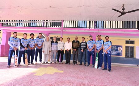 नादौन: बदारण क्रिकेट क्लब को मिली नई किट, खिलाड़ियों में उत्साह