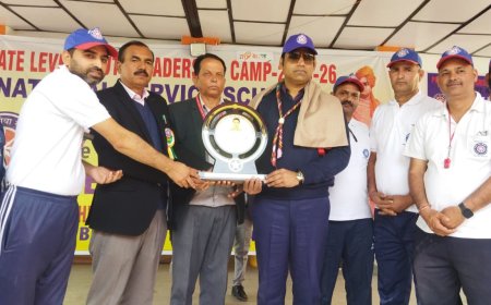 बड़ोंह में एनएसएस शिविर का समापन, R.S. बाली बोले—बच्चों का सर्वांगीण विकास जरूरी