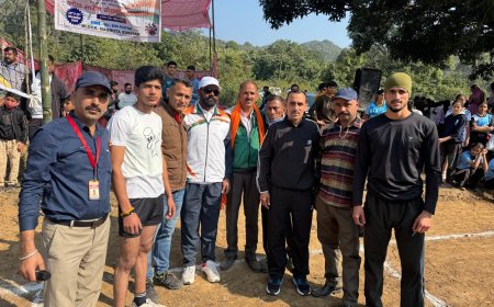 जवाली में ब्लॉक स्तरीय मैराथन संपन्न, युवा खिलाड़ियों ने दिखाया दम