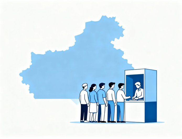 बिहार चुनाव 2025: दूसरे चरण में 122 सीटों पर वोटिंग, NDA-महागठबंधन की टक्कर!