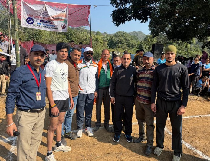जवाली में ब्लॉक स्तरीय मैराथन संपन्न, युवा खिलाड़ियों ने दिखाया दम