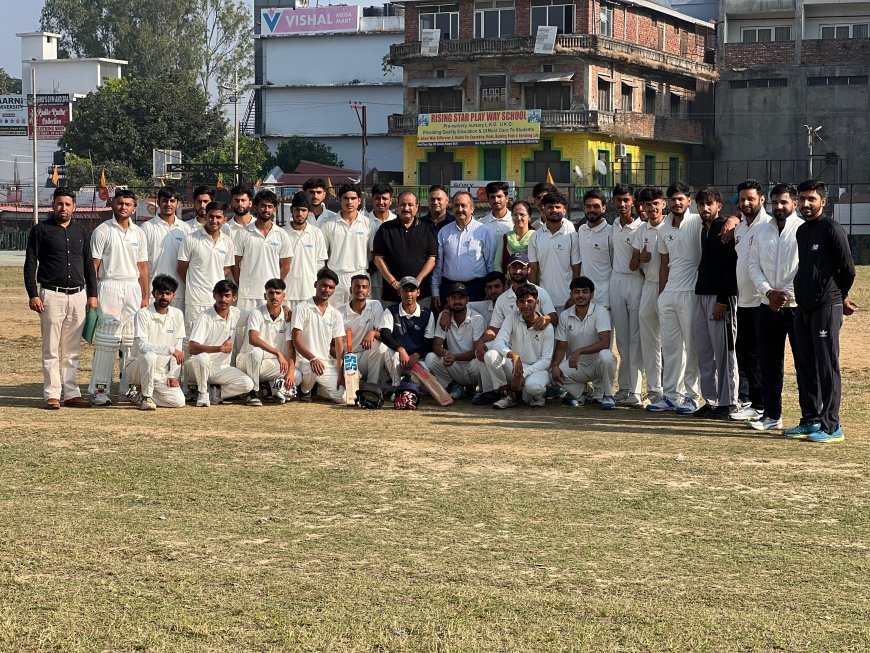 एमसीएम डीएवी कॉलेज कांगड़ा में अंतर-महाविद्यालय क्रिकेट टूर्नामेंट की धमाकेदार शुरुआत