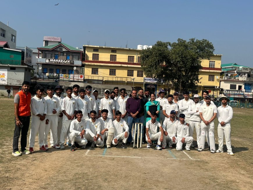 अंतर महाविद्यालय क्रिकेट: धर्मशाला कॉलेज की धमाकेदार जीत, चंबा ने भी किया कब्ज़ा