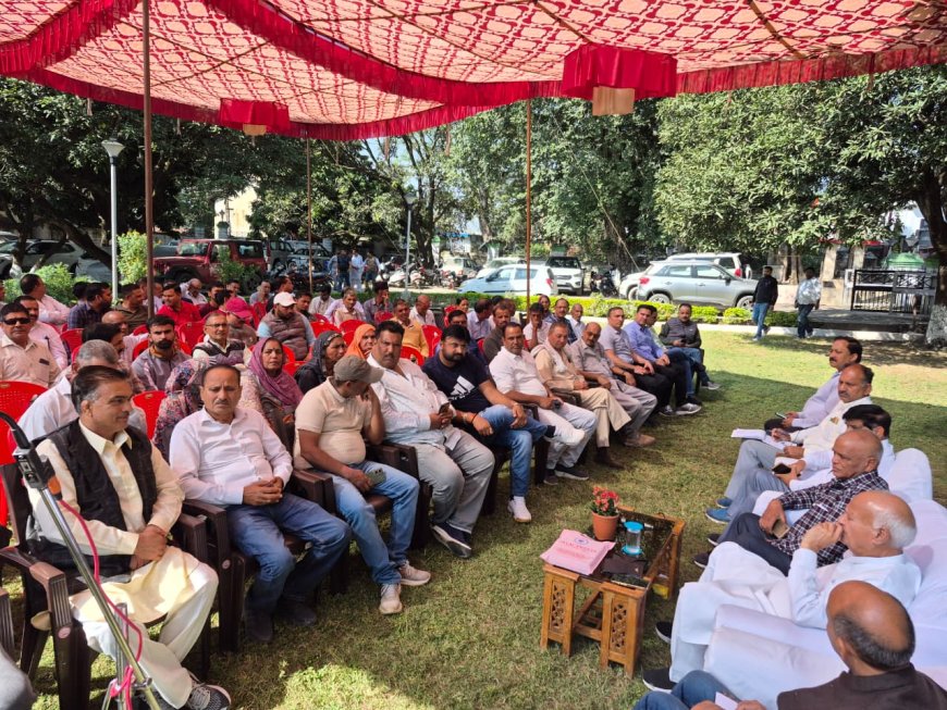 ज्वाली में बोले प्रो. चन्द्र कुमार — जनता की समस्याओं के समाधान को सरकार पूरी तरह प्रतिबद्ध