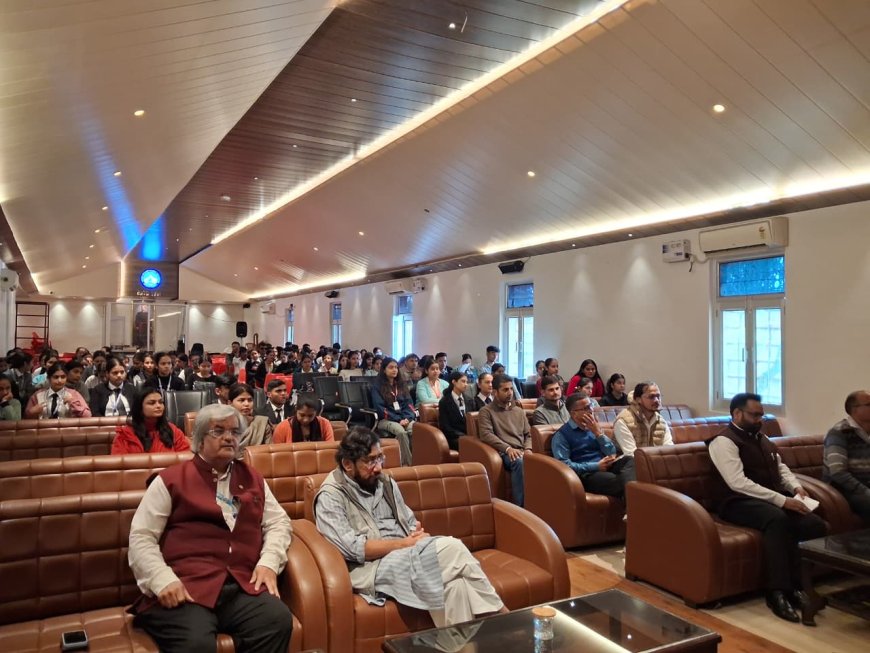 राष्ट्रीय शिक्षा दिवस पर जीजीडीएसडी कॉलेज में विशेष व्याख्यान