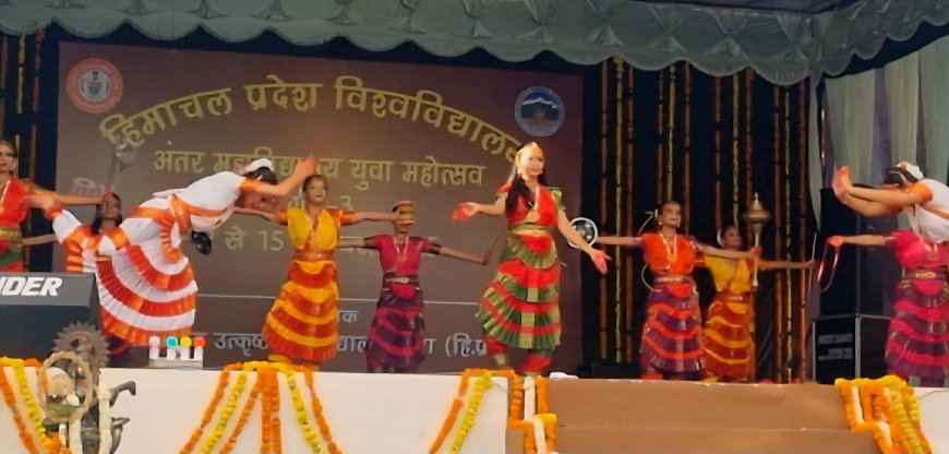 ऊना में शुरू हुआ HPU का युवा महोत्सव, 800 छात्रों ने दिखाया जलवा