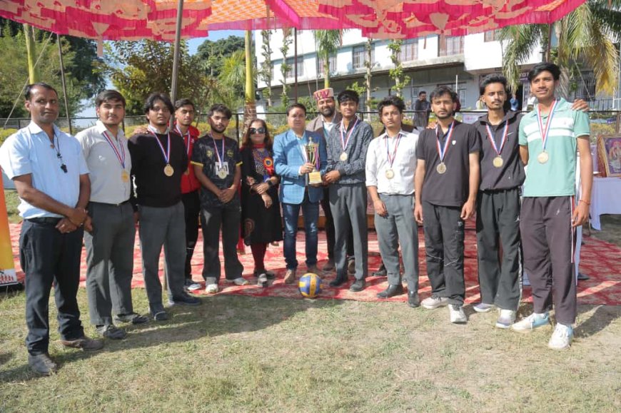 कांगड़ा के रैत में ब्लॉक स्तरीय खेल महोत्सव, युवाओं ने दिखाया दम