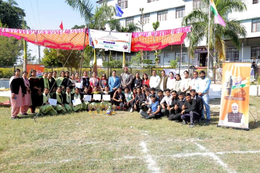 कांगड़ा के रैत में ब्लॉक स्तरीय खेल महोत्सव, युवाओं ने दिखाया दम