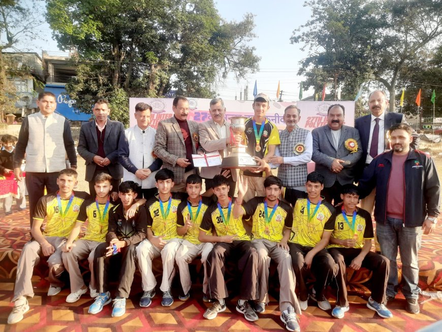 कांगड़ा में तकनीकी शिक्षा मंत्री का बड़ा ऐलान, राज्य स्तरीय खेलों में विजेताओं का सम्मान