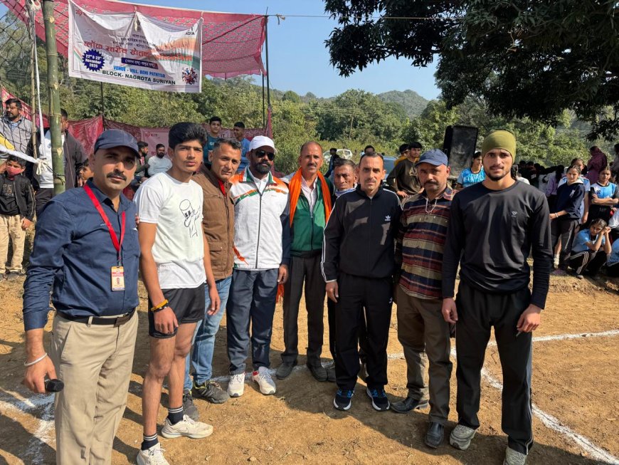 जवाली में ब्लॉक स्तरीय खेल प्रतियोगिताएँ संपन्न,युवा खिलाड़ियों ने दिखाया दम