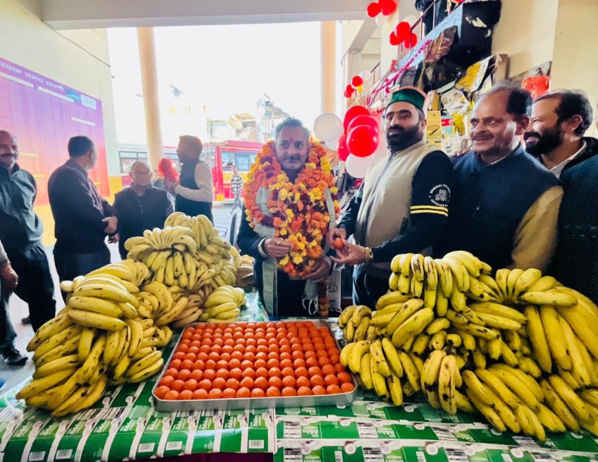 कांगड़ा में धूमधाम से मना HRTC उपाध्यक्ष अजय वर्मा का जन्मदिन