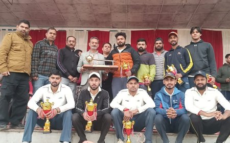 टीएमसी कांगड़ा ने जीता 20-20 टूर्नामेंट, अजय वर्मा ने नवाज़ा