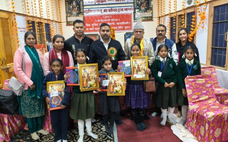 गीता जयंती प्रतियोगिताओं में नादौन के बच्चों का शानदार प्रदर्शन