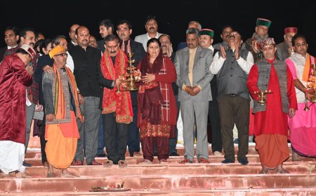 कांगड़ा में सीएम सुक्खू ने किया बाण गंगा घाट का लोकार्पण, संध्या आरती शुरू