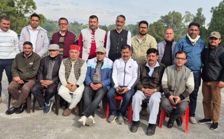 बड़सर: प्रेस क्लब की आम सभा में पत्रकारों के हित में बड़े फैसले