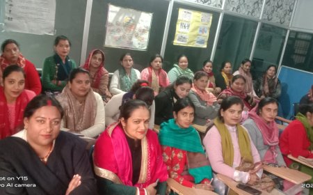 नादौन में 30 महिलाओं को कढ़ाई प्रशिक्षण, आत्मनिर्भरता की नई राह