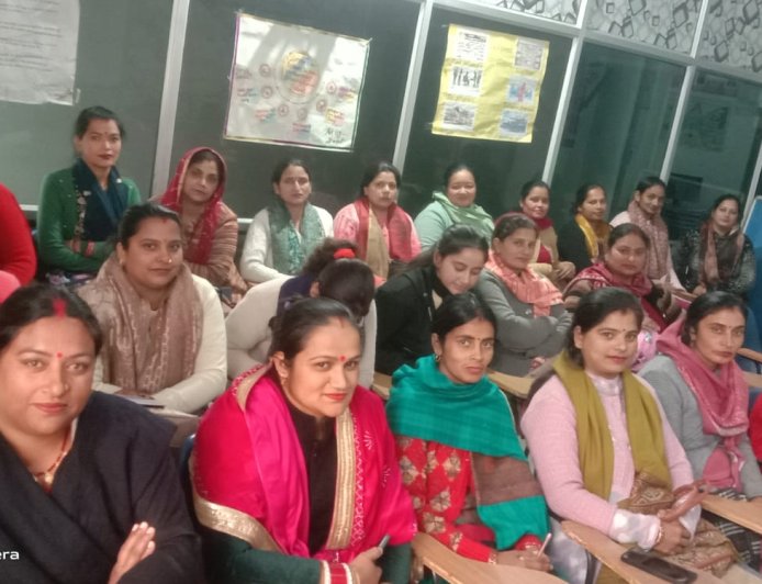 नादौन में 30 महिलाओं को कढ़ाई प्रशिक्षण, आत्मनिर्भरता की नई राह