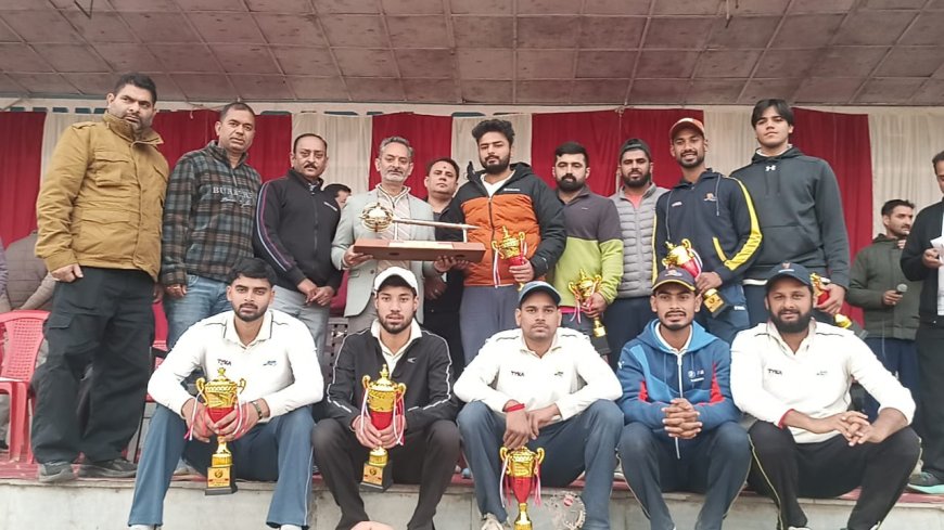 टीएमसी कांगड़ा ने जीता 20-20 टूर्नामेंट, अजय वर्मा ने नवाज़ा