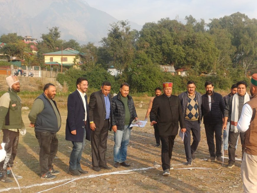 तपोवन में BJP की हलचल तेज़, बिंदल ने रैली तैयारियों को दी रफ्तार