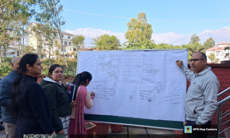 जीजीडीएसडी कॉलेज में पर्यावरण संरक्षण की गूंज, शपथ अभियान