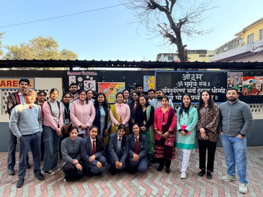 DAV कॉलेज कांगड़ा में नेशनल कंज़्यूमर डे, छात्रों ने दिखाया जागरूक उपभोक्ता रूप