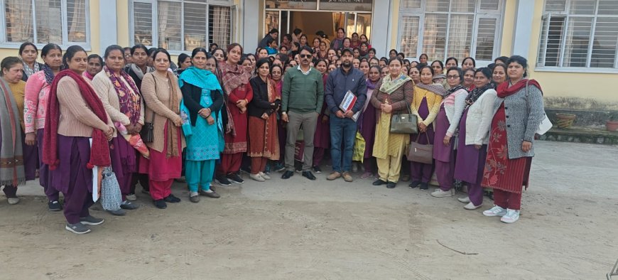 कांगड़ा में ‘पोषण भी पढ़ाई भी’ प्रशिक्षण, 100 कार्यकर्ता शामिल