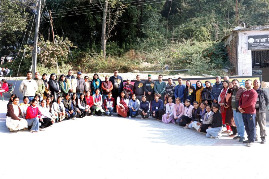 नादौन कॉलेज में बोधि कला उत्सव शुरू, रंगों में सजी प्रतिभा