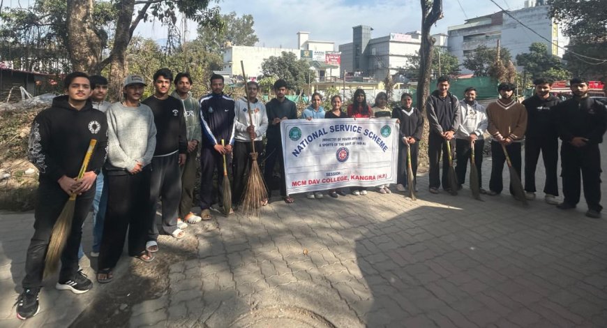 एमसीएम डीएवी कॉलेज कांगड़ा में एनएसएस शिविर का शानदार आगाज़