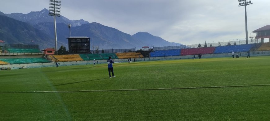 धर्मशाला स्टेडियम में क्रिकेट फाइनल, पालमपुर बना चैंपियन