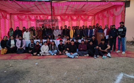 जीजीडीएसडी कॉलेज राजपुर में खेलकूद समापन, खिलाड़ियों ने दिखाया दम