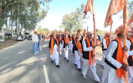 गुरु रविदास जयंती पर उमड़ा श्रद्धा का सैलाब, फतेहपुर से गुगलाडा तक गूंजे जयकारे | भव्य शोभा यात्रा ने बांधा समां