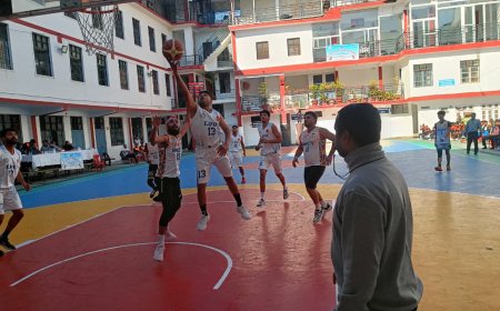 नॉर्थ जोन बास्केटबॉल: तीसरे दिन HPU की बड़ी जीत, रोमांच चरम पर