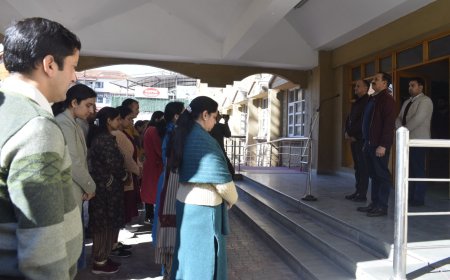 शहीदी दिवस पर जिले भर में राष्ट्रपिता महात्मा गांधी को श्रद्धांजलि