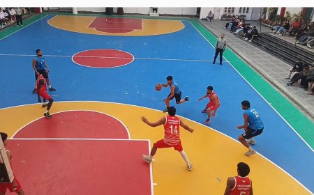 नॉर्थ जोन बास्केटबॉल में HPU का दबदबा, रोमांचक मुकाबले