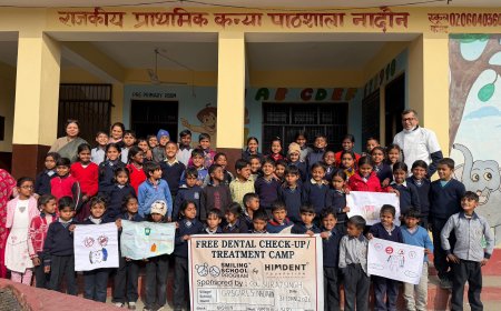 नादौन में हिमडेंट फाउंडेशन का चार दिवसीय फ्री डेंटल कैंप, बच्चों को मिली स्वस्थ मुस्कान