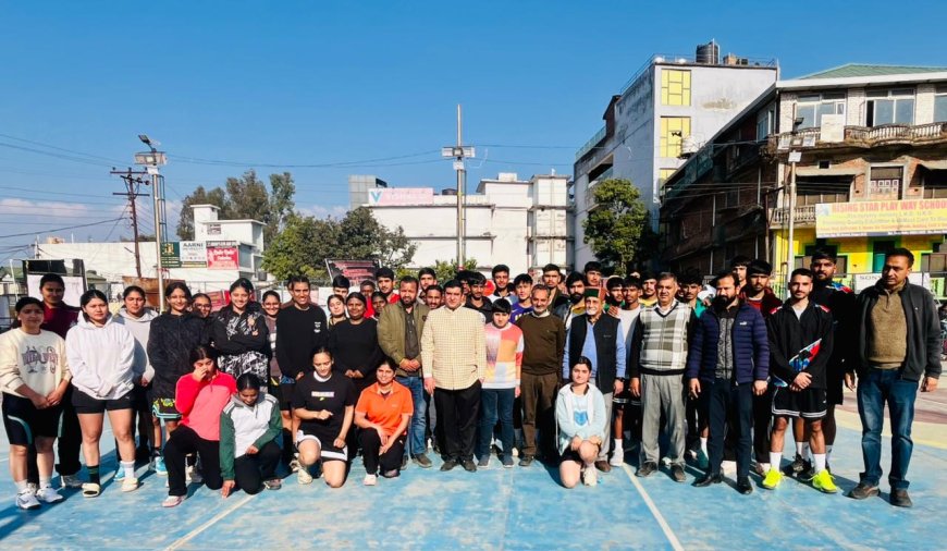 कांगड़ा में राज्य स्तरीय 3×3 बास्केटबॉल प्रतियोगिता का आगाज
