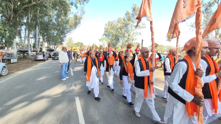 गुरु रविदास जयंती पर उमड़ा श्रद्धा का सैलाब, फतेहपुर से गुगलाडा तक गूंजे जयकारे | भव्य शोभा यात्रा ने बांधा समां