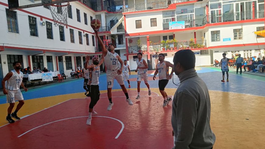 नॉर्थ जोन बास्केटबॉल: तीसरे दिन HPU की बड़ी जीत, रोमांच चरम पर