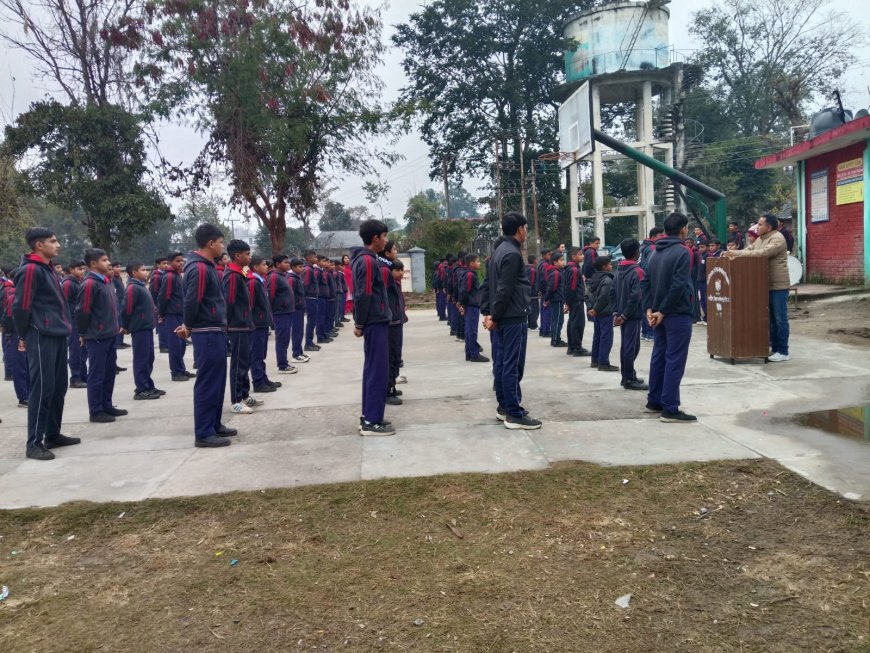 नादौन में मनाया गया जनजातीय गौरव वर्ष, विद्यार्थियों को बताया गया जनजातीय नायकों का गौरवशाली इतिहास