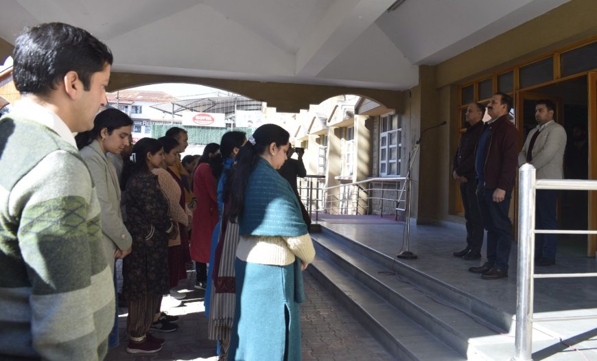 शहीदी दिवस पर जिले भर में राष्ट्रपिता महात्मा गांधी को श्रद्धांजलि