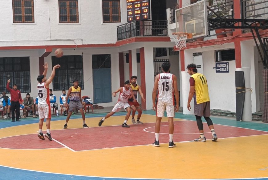 नॉर्थ ज़ोन बास्केटबॉल: पांचवें दिन HPU समेत टीमों का दम