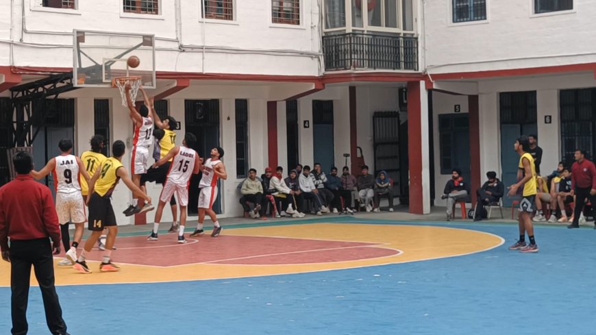 नॉर्थ ज़ोन बास्केटबॉल: पांचवें दिन HPU समेत टीमों का दम