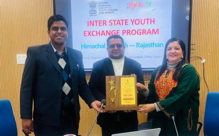 कांगड़ा में अंतरराज्यीय युवा आदान-प्रदान कार्यक्रम में युवाओं को मिला प्रेरणा का मंत्र