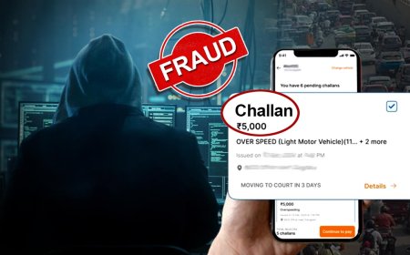 फर्जी ई-चालान मैसेज से ठगी, नया साइबर स्कैम ऐसे करता है काम