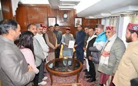 विधायक निधि रोकने पर BJP का विरोध, राज्यपाल को ज्ञापन